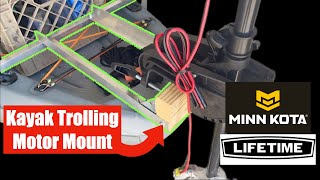 DIY Kayak Trolling Motor Mount (Lifetime Tamarack Pro)