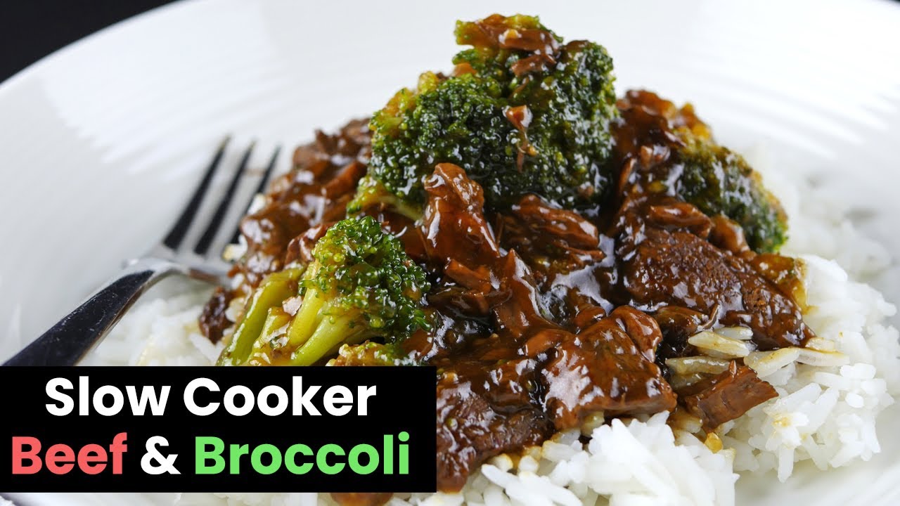 Slow Cooker Beef Broccoli Youtube