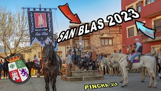 San Blas 2023. Valverde del Fresno. 4K