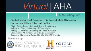Global Visions of Freedom: A Roundtable Discussion on Radical Black Internationalism