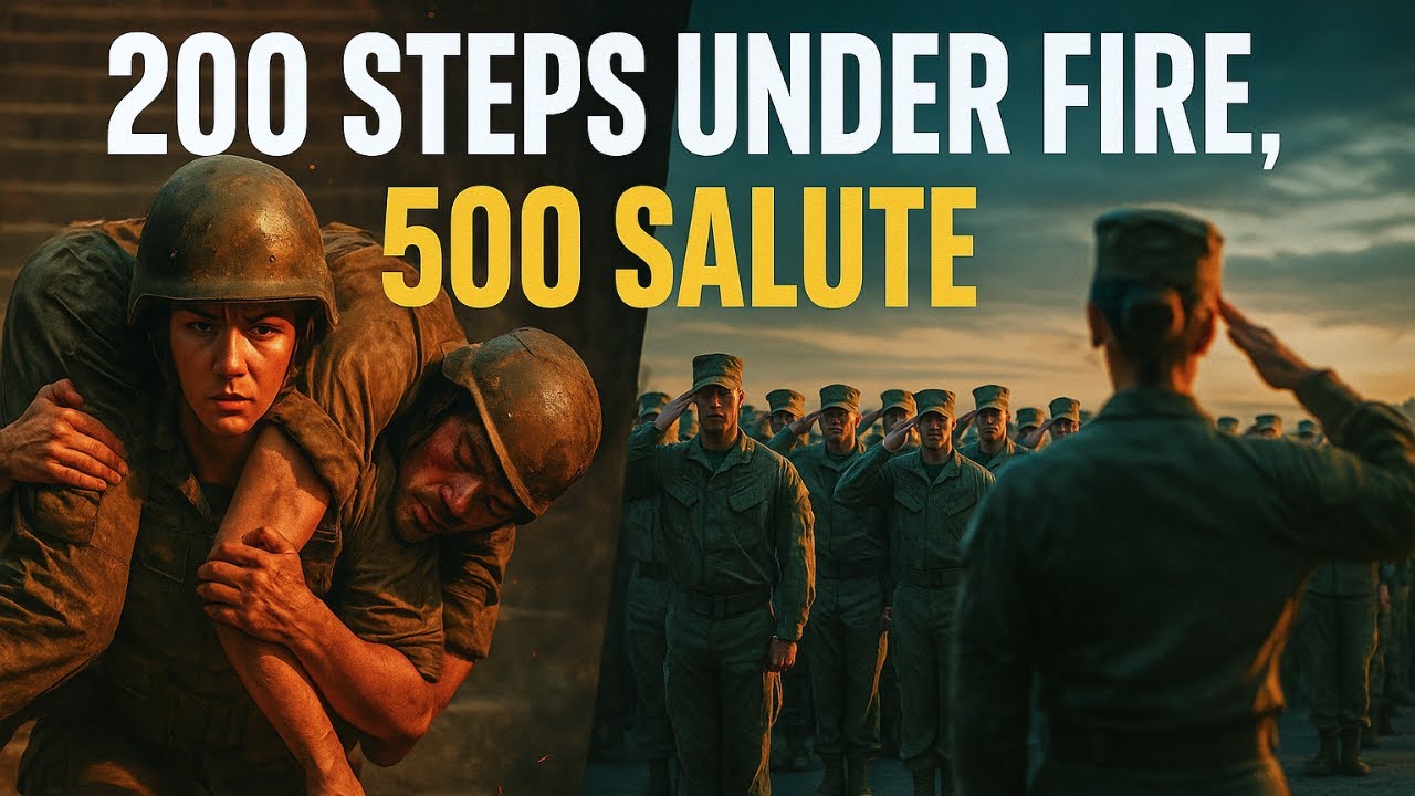 She Carried a Wounded Marine Up 200 Steps — The Next Morning, 500 ...