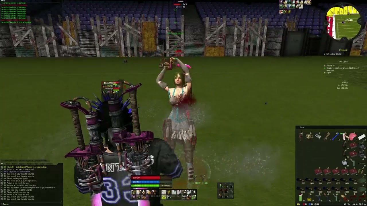 Fallen Earth - Dome Round 10 Dual Tank (