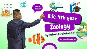 👨‍🎓 B.Sc. 4th Year Zoology || Contents and Marks Distribution || Conceptual Biology ||
