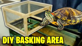 How To Make an Above Tank Basking Area for Turtles!