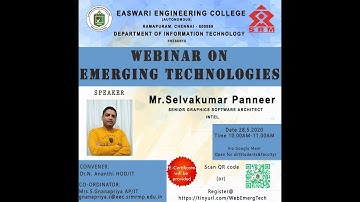 WEBINAR ON EMERGING TECHNOLOGIES