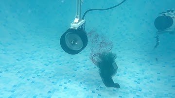 Testing of new underwater thrusters
