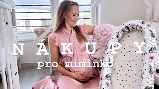 NÁKUPY PRO MIMINKO 🤰💗 | Mimi&já