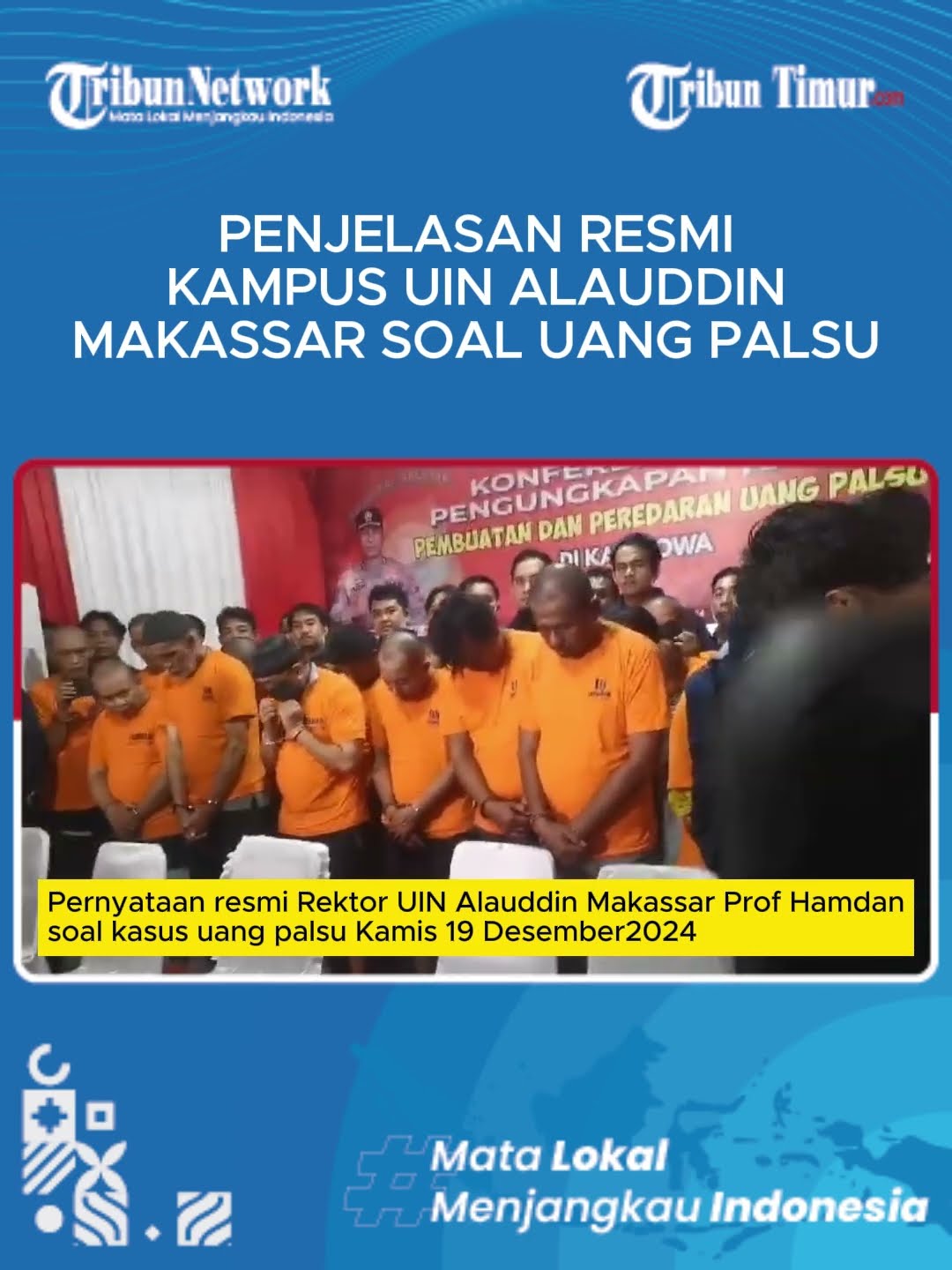 Kampus UIN Alauddin Luruskan Soal Uang Palsu, 'Mulai Produksi September 2024 Bukan 2010!'
