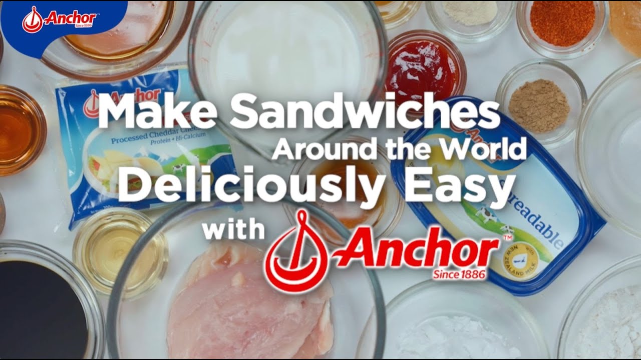 Make Sandwiches Deliciously Easy with Anchor by Erwan Heussaff YouTube