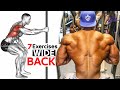 🧨 Exercises WIDE BACK WORKOUT GYM (Best  7)