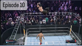 WWE 2k24 MyRise Episode 10 The Viking Loki jumps off the #steelcage