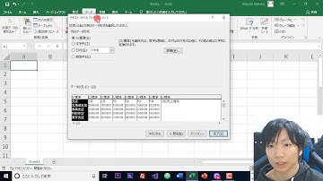 Excel テキストファイルを取り込む方法