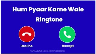 Hum Pyaar Karne Wale Song Ringtone | Hum Pyaar Karne Wale Instrumental Ringtone Download 
