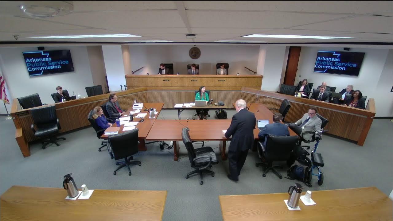 APSC Commission Hearing in Docket No. 22026TF YouTube
