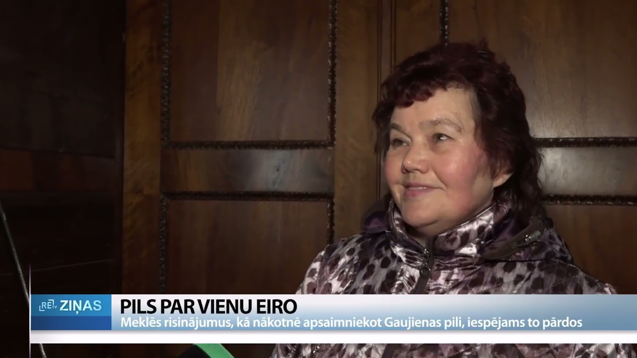 ReTV: Lai glābtu Gaujienas pili, iesaka to pārdot par vienu eiro