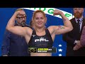 PFL Europe Brussels | Habirora vs. Roberts | Ceremonial Weigh Ins