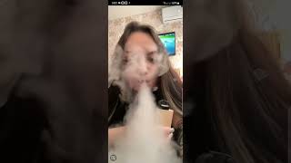 Bigo Live Smoking