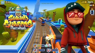 SUBWAY SURFERS GAMEPLAY PC HD 2024 - MARRAKESH - FESTIVE JAKE STAR BOARD