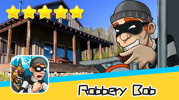 Robbery Bob™ Summer Camp 11-15 Walkthrough New Game Plus Recommend index five stars