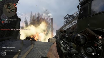 Call of Duty WWII HACKER CAUGHT 11/22/2017  gameplay started at 15:53pm AEDT