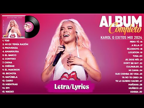 Karol G 2024 Grandes Éxitos Karol G - Mejores Canciones Karol G - Mix Reggaeton 2024