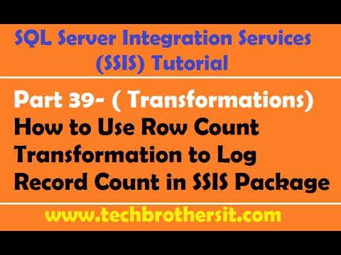SSIS Tutorial Part