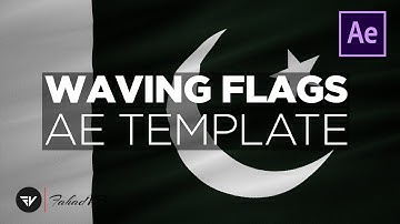 Waving Flags Maker | Download AE Project | How to make Waving Flags