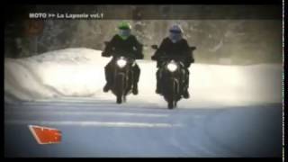 Faire de la moto en Laponie dans V6 (22/03/2012)