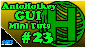 [AHK GUI] AutoHotkey Gui Mini Tut #23 DropDownList 1