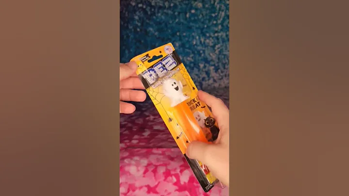Pez Halloween Candy #shorts #pez #fyp #candy #halloween #unboxing #food #ghost #sweets #cute #open