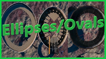 How to Build an Ellipses/Oval - NMS Glitch Building #criscrosaplesos #glitchbuilding #nomanssky