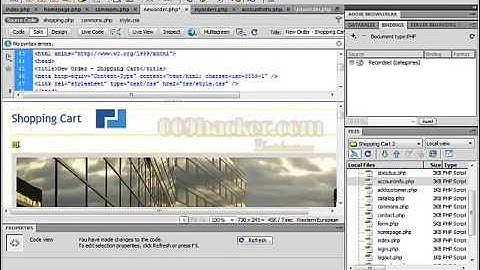 Shopping Cart Tutorial #18 Part IV b