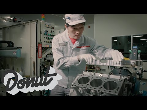 Hand building the Nissan GT-R motor: Factory Fresh | Donut Media