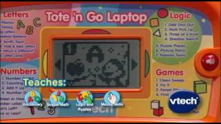 VTech Preschool Learning Tote and Go Laptop - 2010 Version