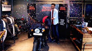 Taking Delivery of Royal Enfield Hunter 350