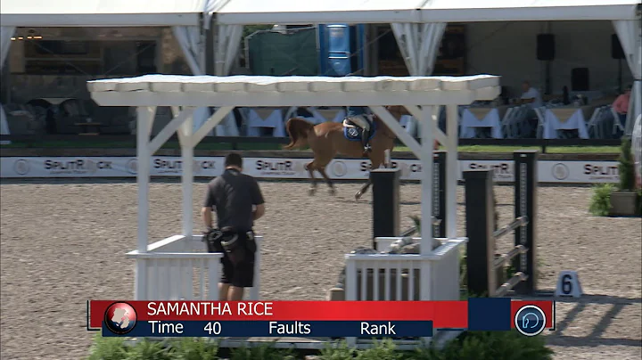 Class 07 Samantha Rice riding Malbay Dreamer