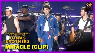 Jonas Brothers - "Miracle" Clip Live - The Tour - Yankee Stadium Night 2