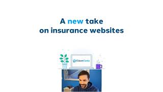 A new take on insurance websites with ClientCircle screenshot 1