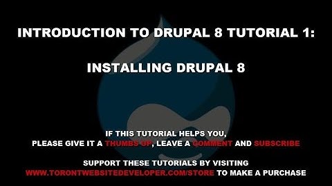 Intro to Drupal 8 #1: How to Install Drupal 8 and Initialize a GitHub Repo