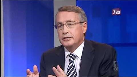 Wayne Swan Speaks With Chris Uhlmann