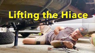 4x4 Hiace Lift Kit + Heavy Duty Shocks - 4WD Van Build