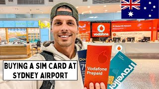 Buying a Sim Card for Australia at Sydney Airport screenshot 1