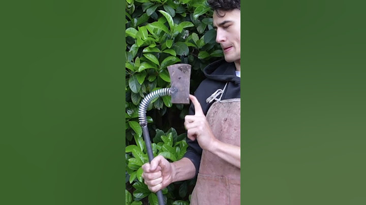 I made a spring axe