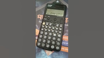 Solve Matrix problem by Casio 991 CW Calculator.😊