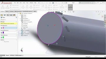 Burner with Air Swirler | #1 | Geometry In SolidWorks | English