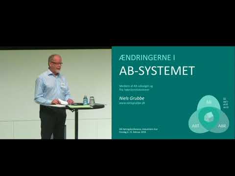 AB-høringskonference - Præsentation af ændringerne i AB-systemet