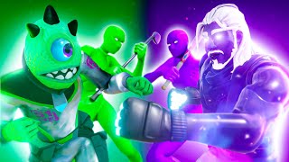 Green VS Purple Fortnite Creative Code | GTA Alien Wars Fortnite Map | Dux