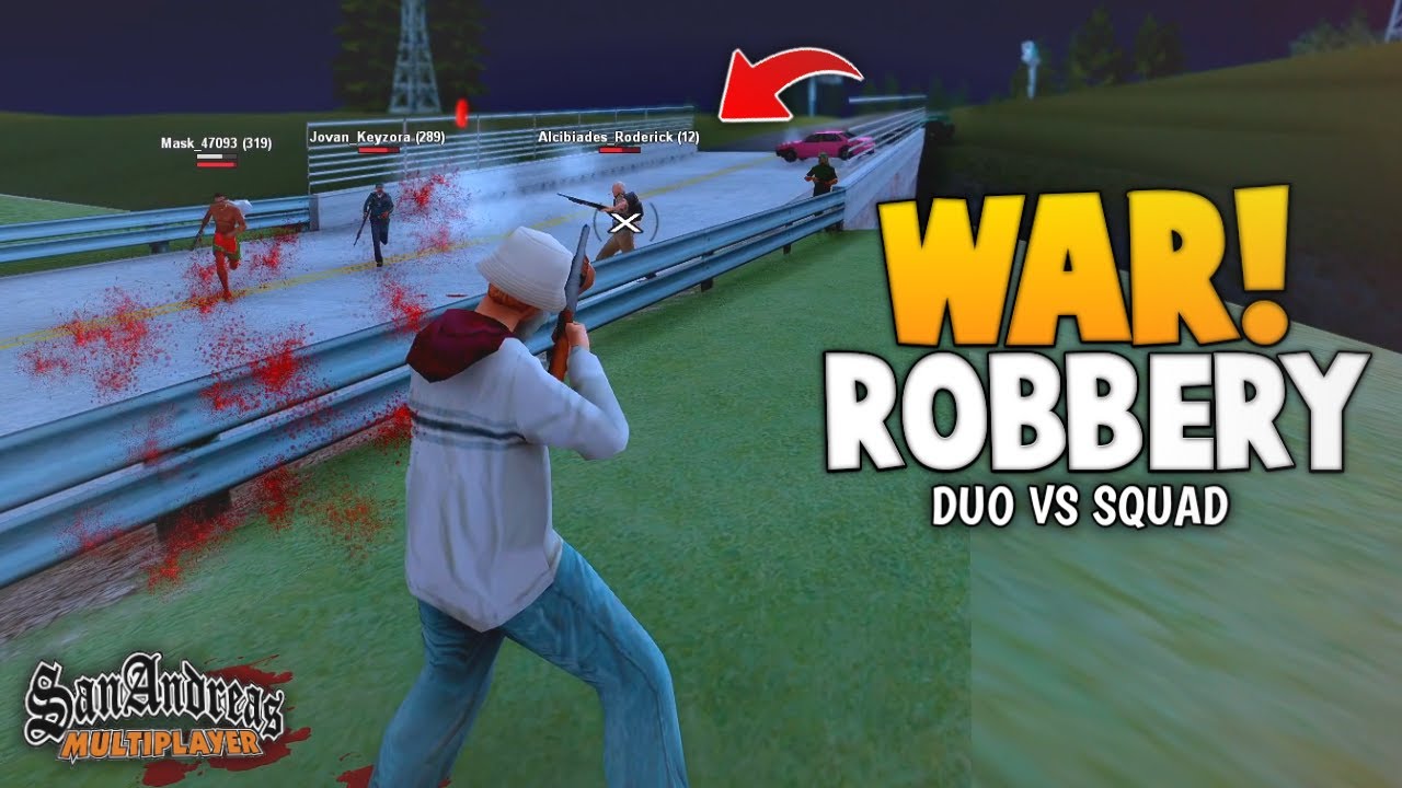 ROBBER MAGANG VS ROBBER PRO !! PEPERANGAN BERDARAH TOL FLINT !! GTA SAMP ROLEPLAY INDONESIA