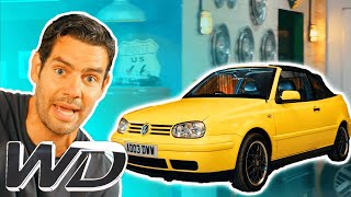 Volkswagen Golf Cabriolet: Mike Hates The Yellow Paint! I Wheeler Dealers