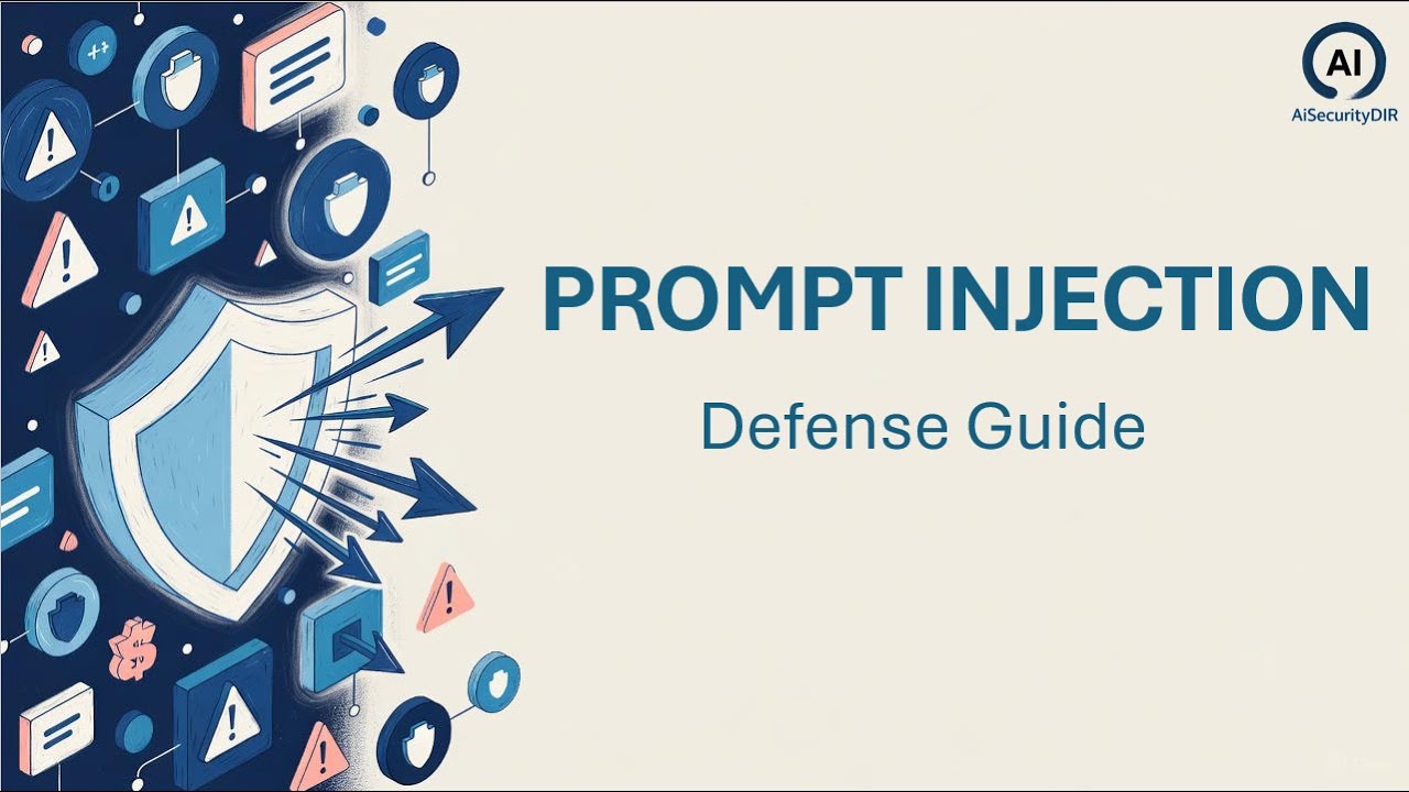 Prompt Injection Attacks: Complete Defense Guide | AiSecurityDIR - YouTube